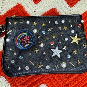 Steve Madden Far Out Black‎ Wristlet